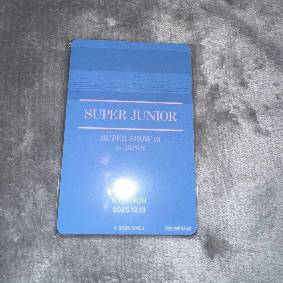 SUPERJUNIOR スジュ スパショ10 アプグレ 特典グッズ 12/13