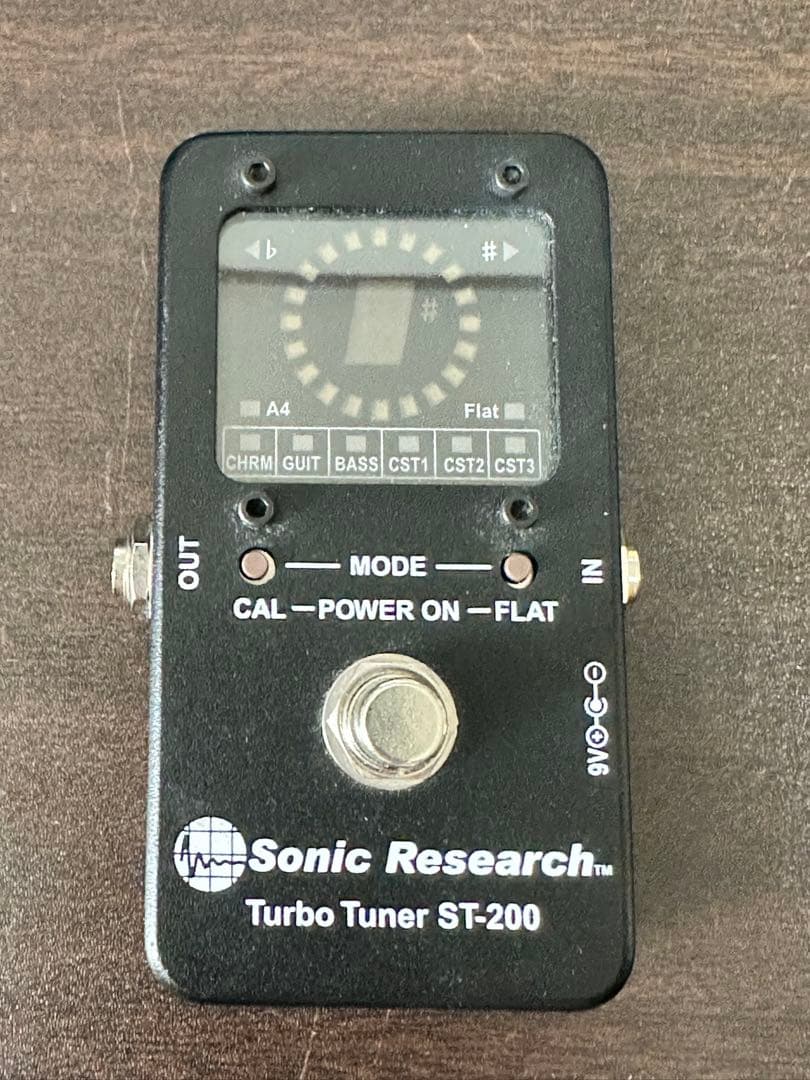 ギター Sonic Research Turbo Tuner ST-200