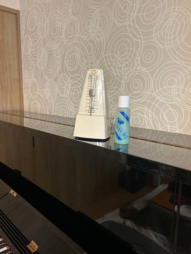 KAWAI アップライトピアノ ブラック 椅子付き