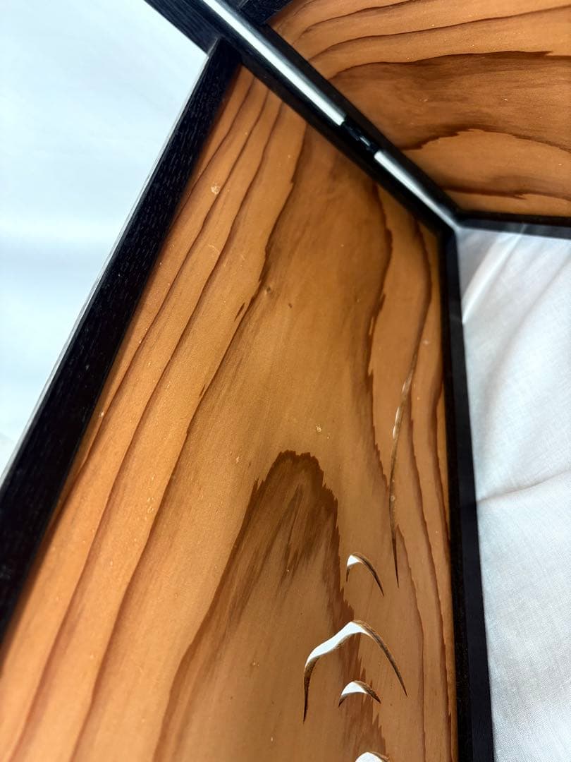 茶道具 塗師 川瀬表完 風炉先 屏風 衝立 二枚折屏風 004