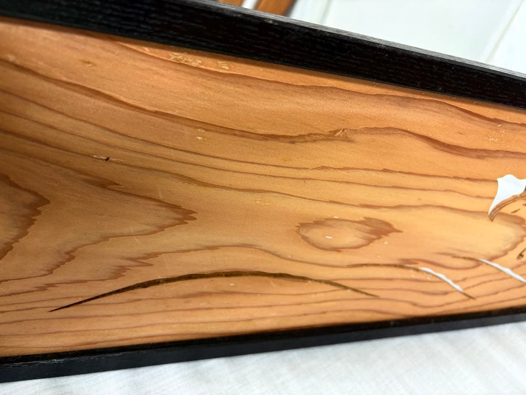 茶道具 塗師 川瀬表完 風炉先 屏風 衝立 二枚折屏風 004