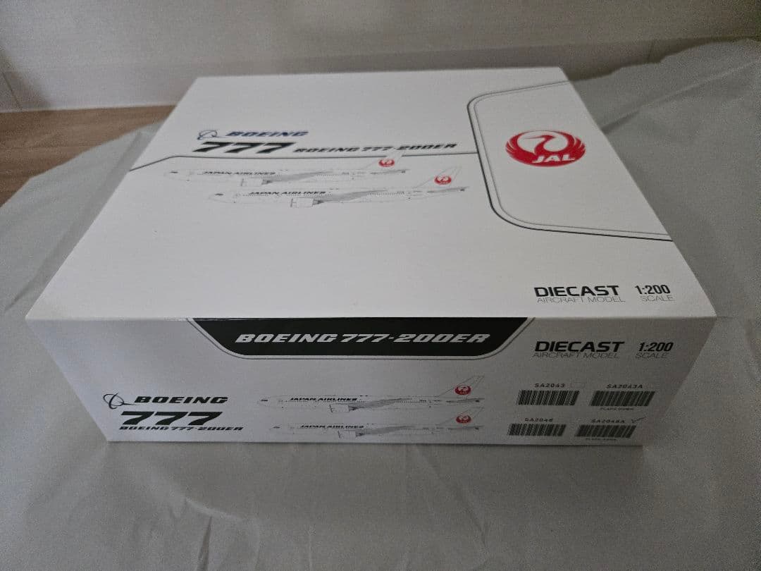 航空機・ヘリコプター JC WINGS JAL 777-200ER 1/200 JA703J