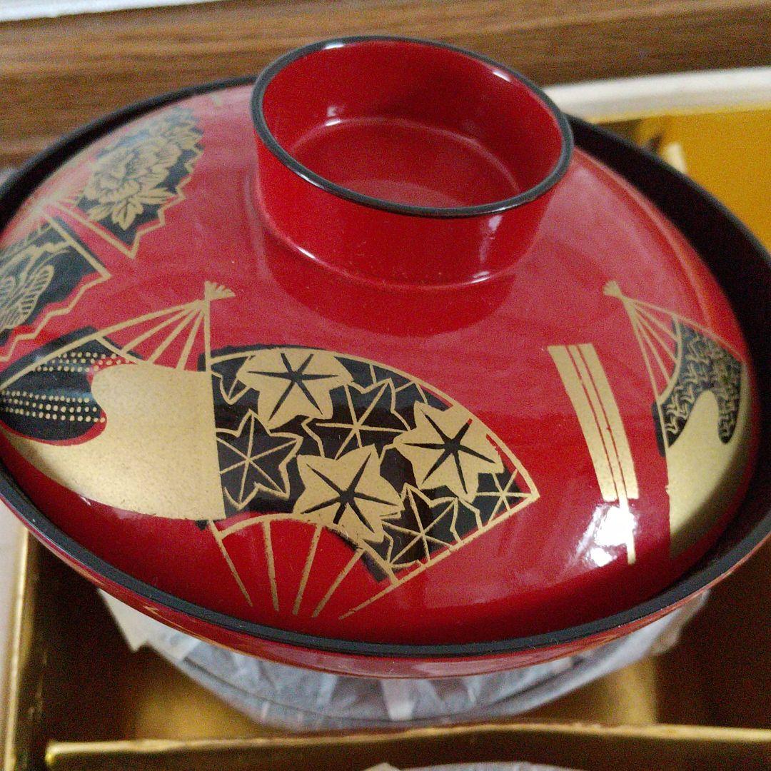 (希少)本漆塗り御椀セット