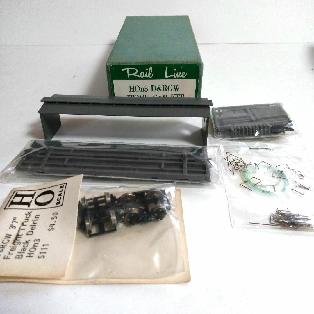 鉄道模型 Rail Line HOn3 D&RGW STOCK CAR KIT