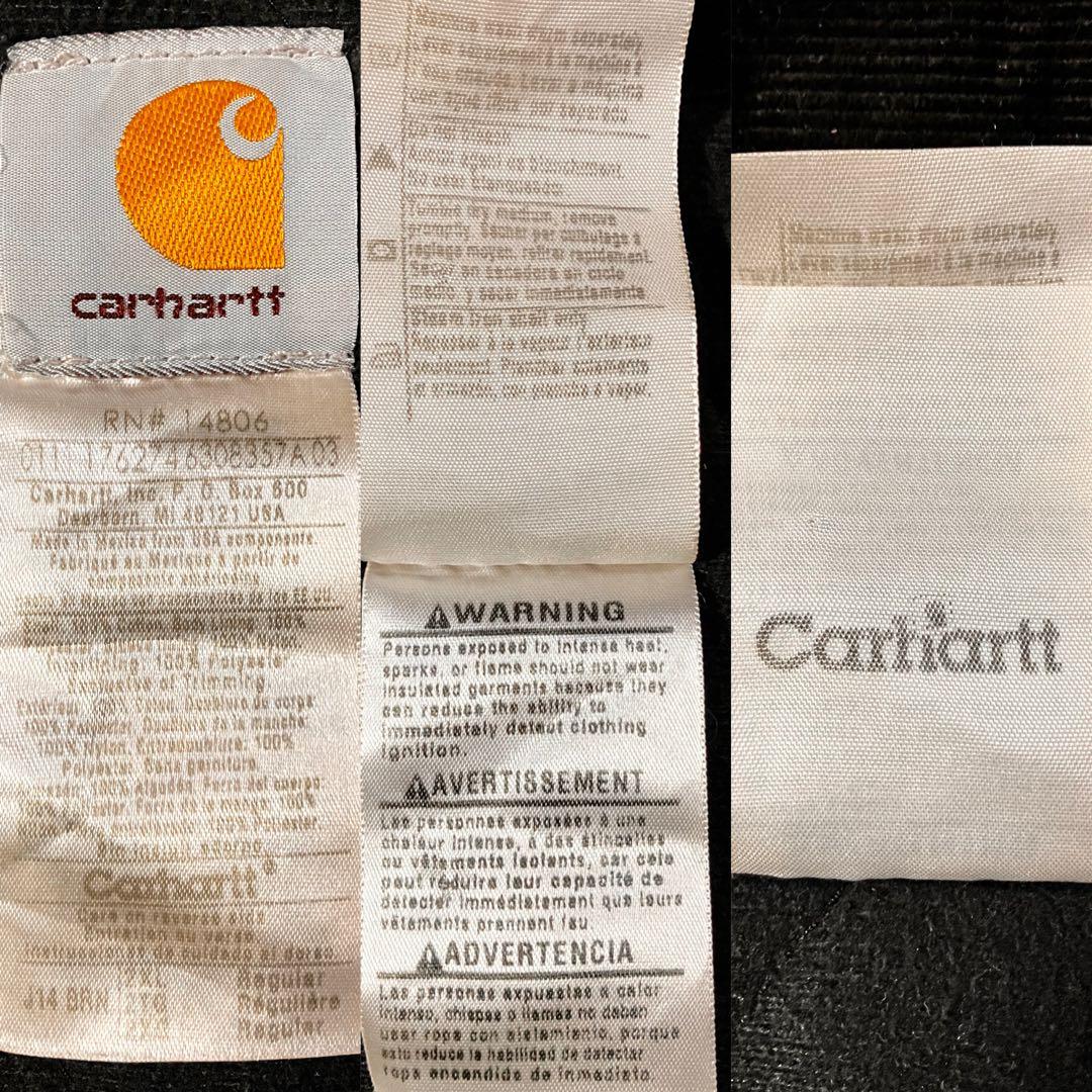 【極上フェード】00s カーハート サンタフェジャケット ブラウン 2XL 中綿