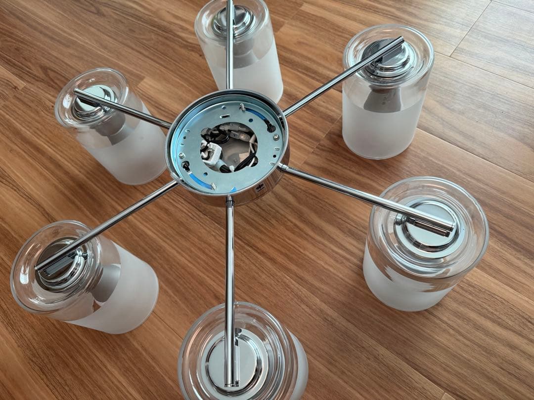 か*ち様 モデルルーム展示使用　シャンデリア天井照明　引き取り限定