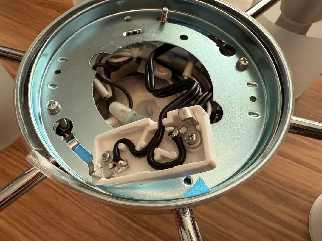 か*ち様 モデルルーム展示使用　シャンデリア天井照明　引き取り限定