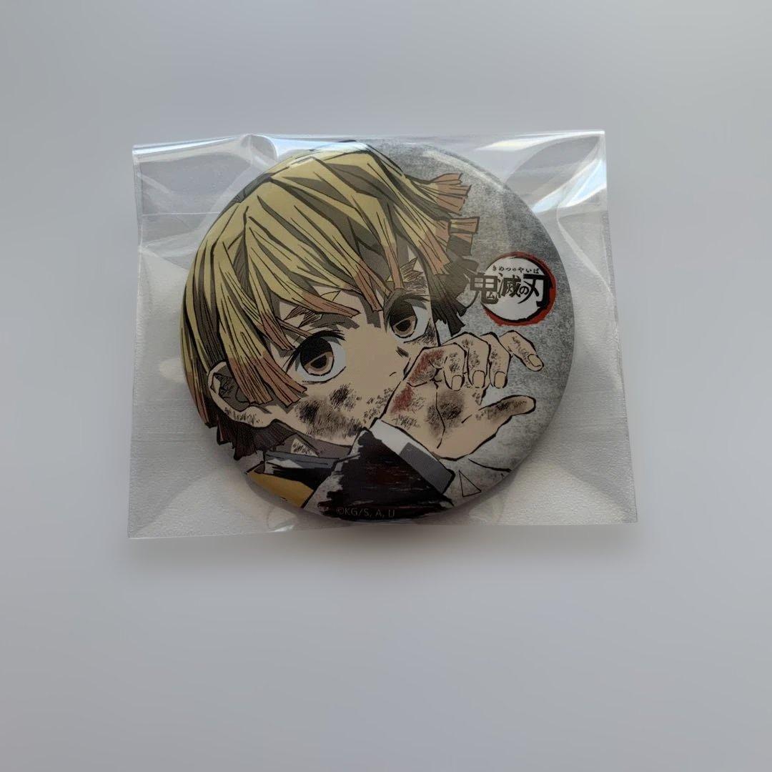 ufotable 鬼滅の刃　全集中展　幕間画缶バッジ　我妻善逸