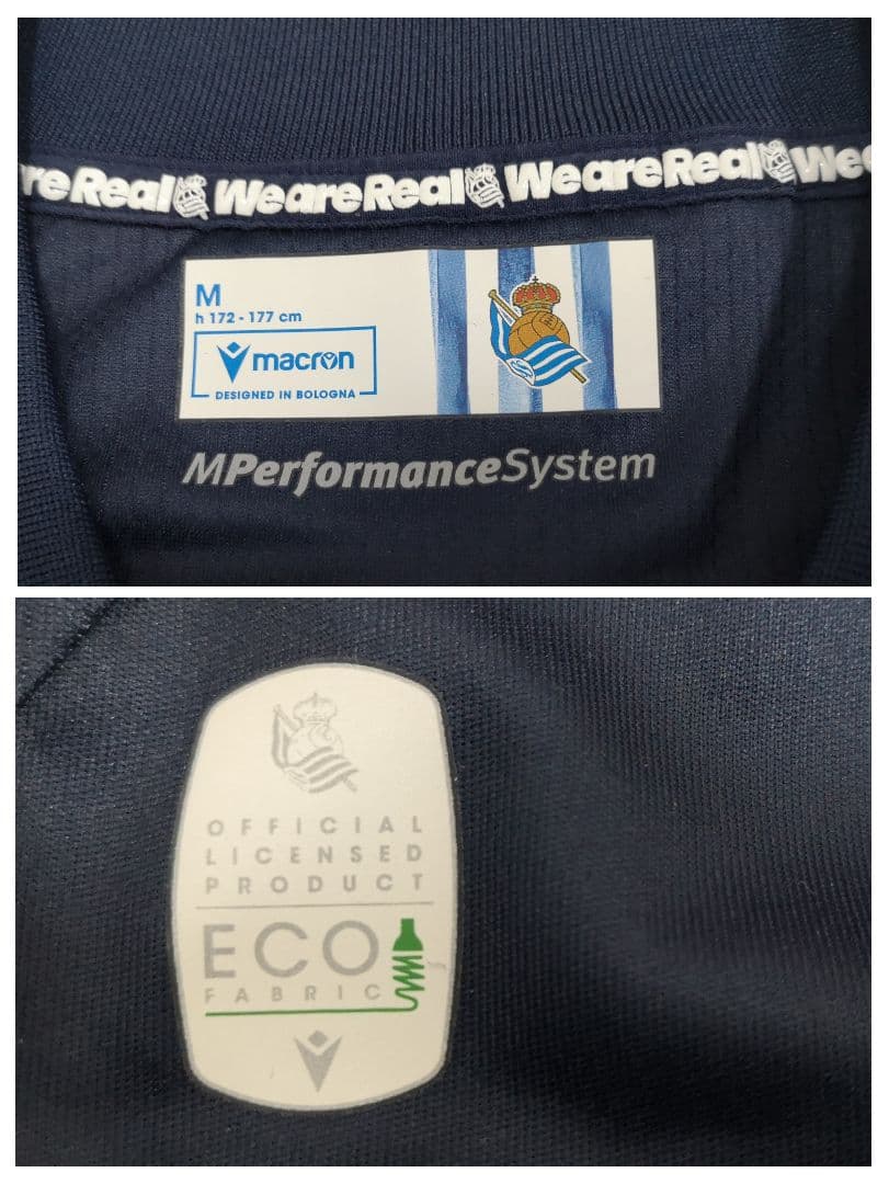 新品級　レアルソシエダ　久保建英　ユニフォーム　マクロン　M
