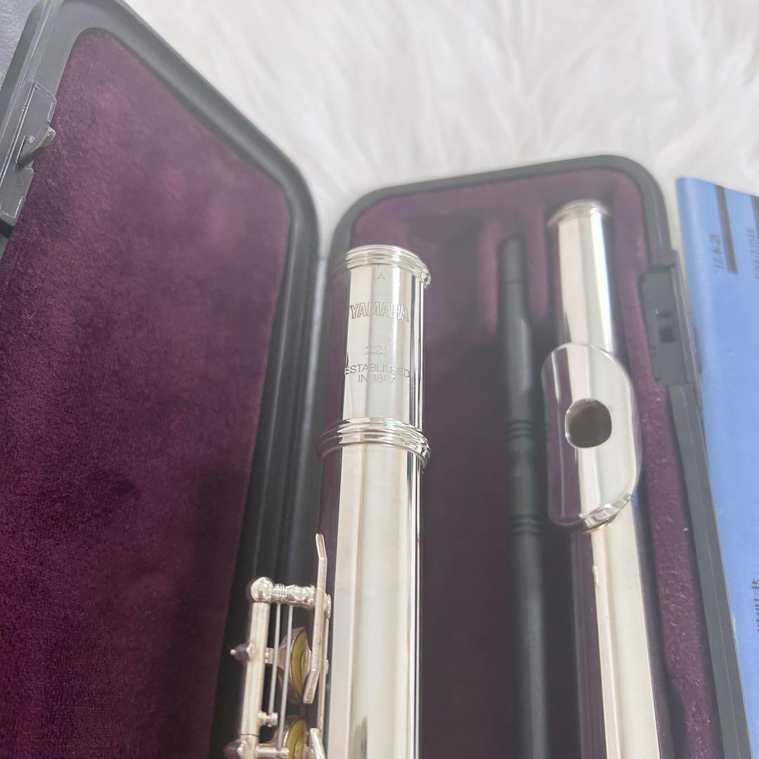 フルート YAMAHA YFL-221 ハードケース付　1887 タンポ劣化なし