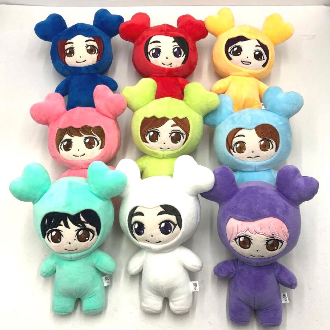 42●TWICE ツアー 2019 ぬいぐるみ 9種コンプ KM0116-5