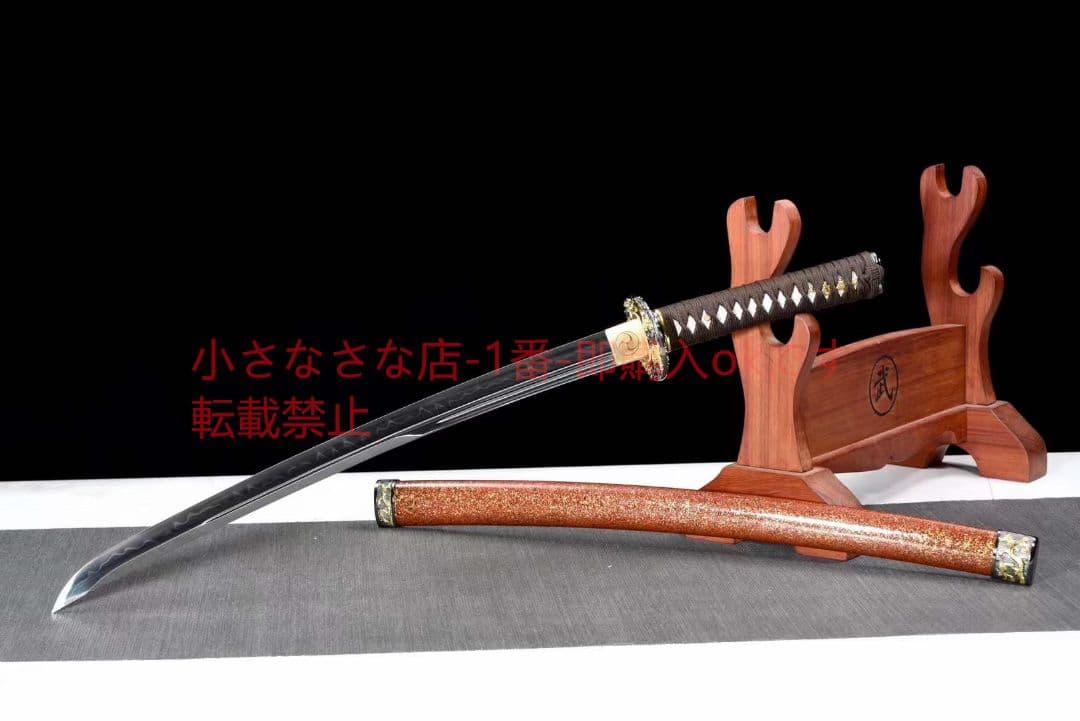 20寸小烏丸焼刃打刀『獅子舞』 古兵器 武具 刀装具 日本刀 模造刀 居合刀