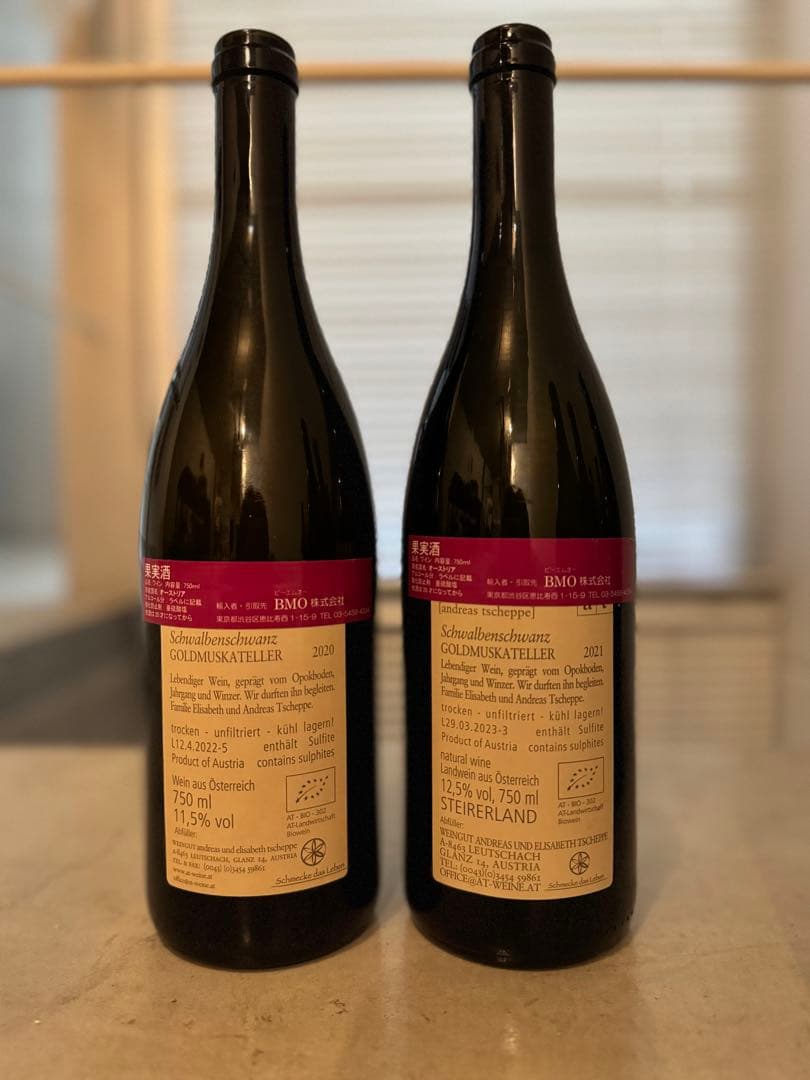 アンドレアス　ツェッペ　6本 2019,2020,2021 ※気になる部分あり