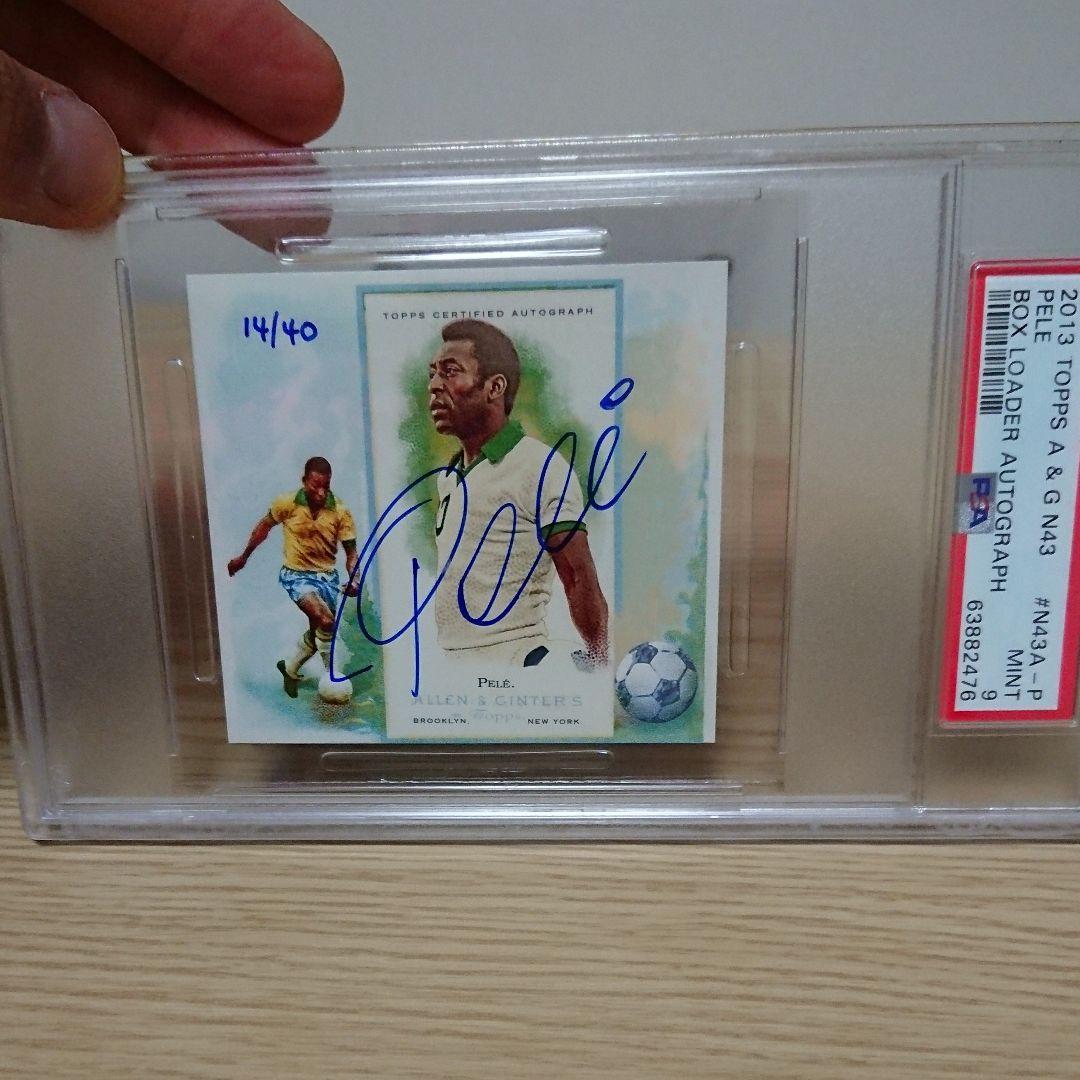 その他 PELE auto topps psa 9
