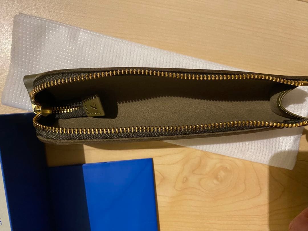 TSUCHIYA KABAN オリーブグリーン 筆箱