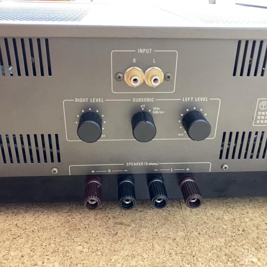 DENON POA-3000 ステレオ パワーアンプ デノン