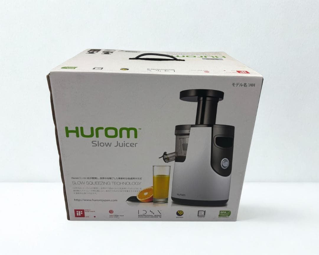 【未使用品】HUROMU/ヒュローム スロージューサー HH-EBA06 レッド