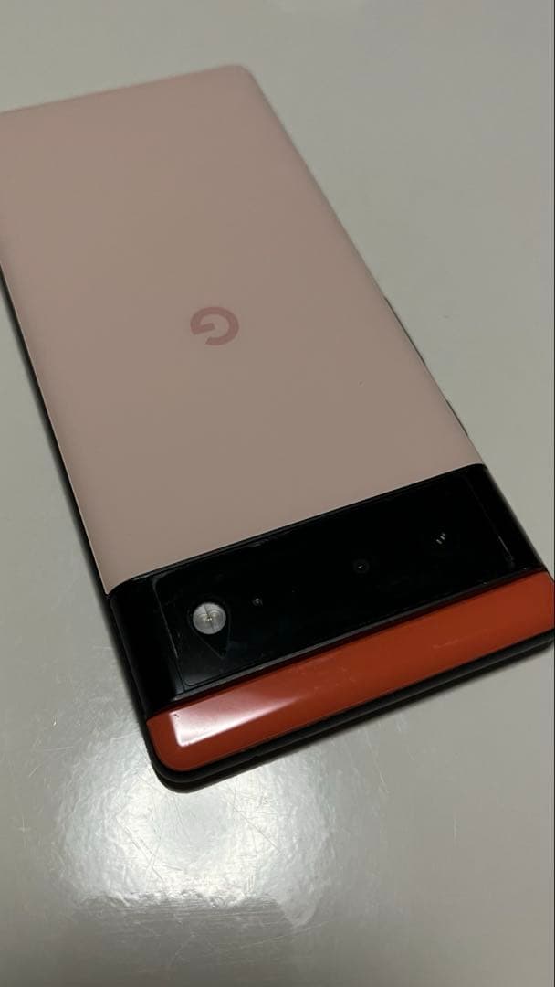 美品　Pixel6 128GB ピンク(Kinda Coral)