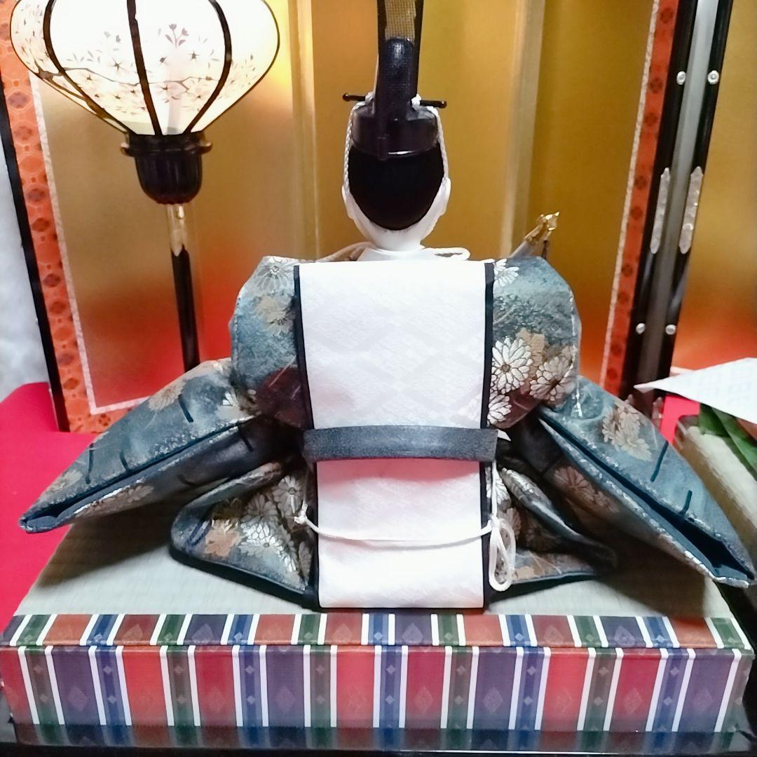 お雛様◆お内裏様◆7段飾り◆金屏風・ぼんぼり・三宝台（花器）◆美品