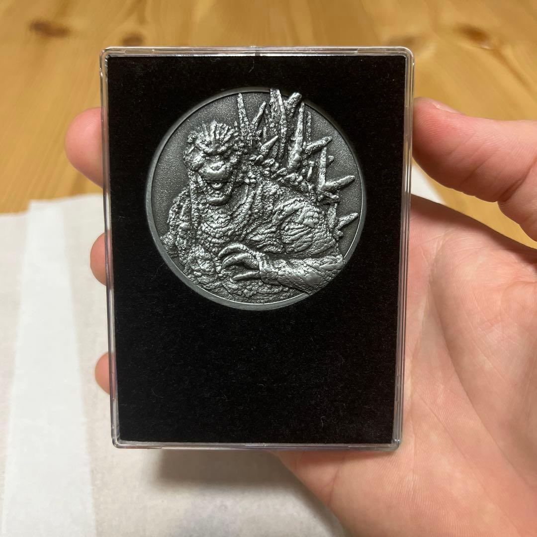 ゴジラ-1.0メダル 約8cm ケース付き