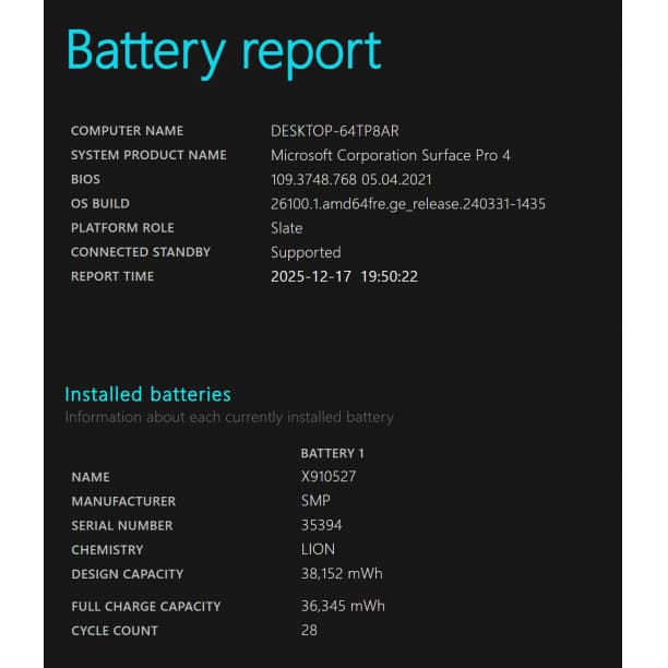 i7-6650U バッテリ◎ Surface Pro4 SSD256G オフィス