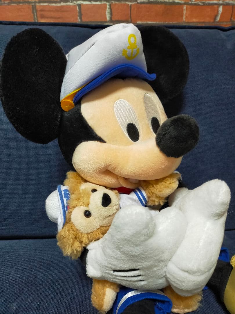 WDW 　ミッキー＆ダッフィー　ぬいぐるみ　水兵　セーラー