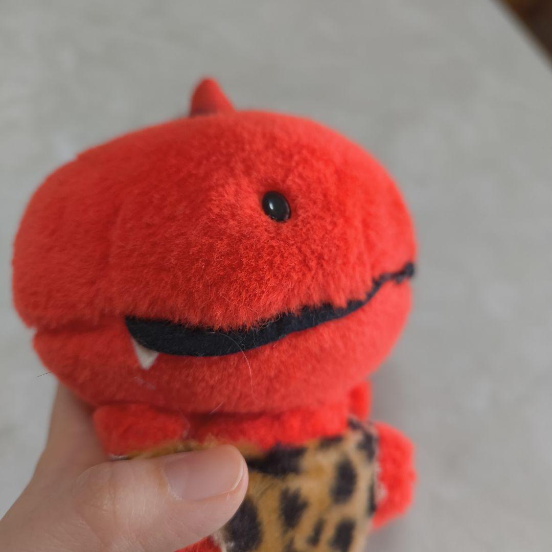 レア　ピカポン風　吉徳　赤鬼　雷　トラのパンツ　ぬいぐるみ 日本製