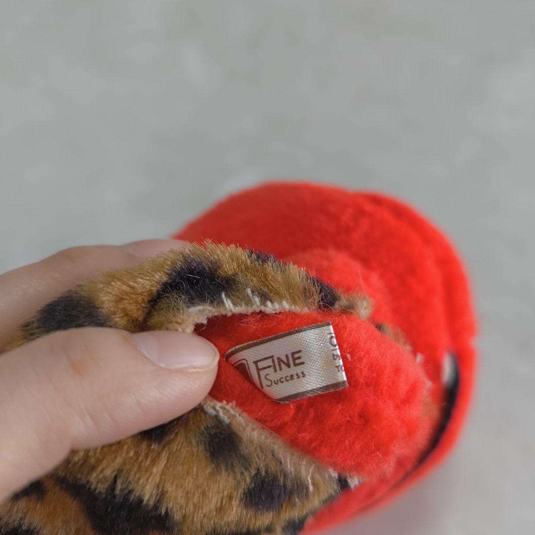 レア　ピカポン風　吉徳　赤鬼　雷　トラのパンツ　ぬいぐるみ 日本製