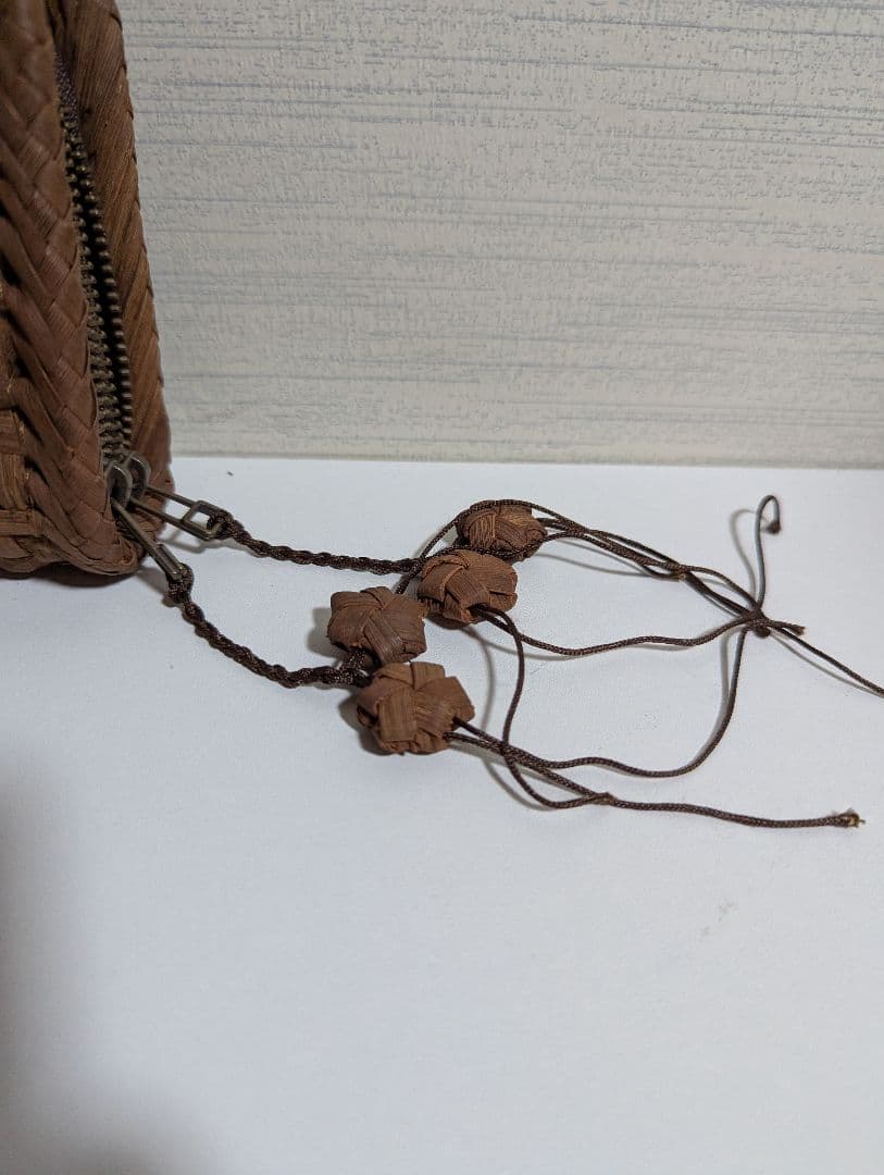 【極美品】山葡萄(やまぶどう) 長財布 網代編み 最高級天然素材 バッグ
