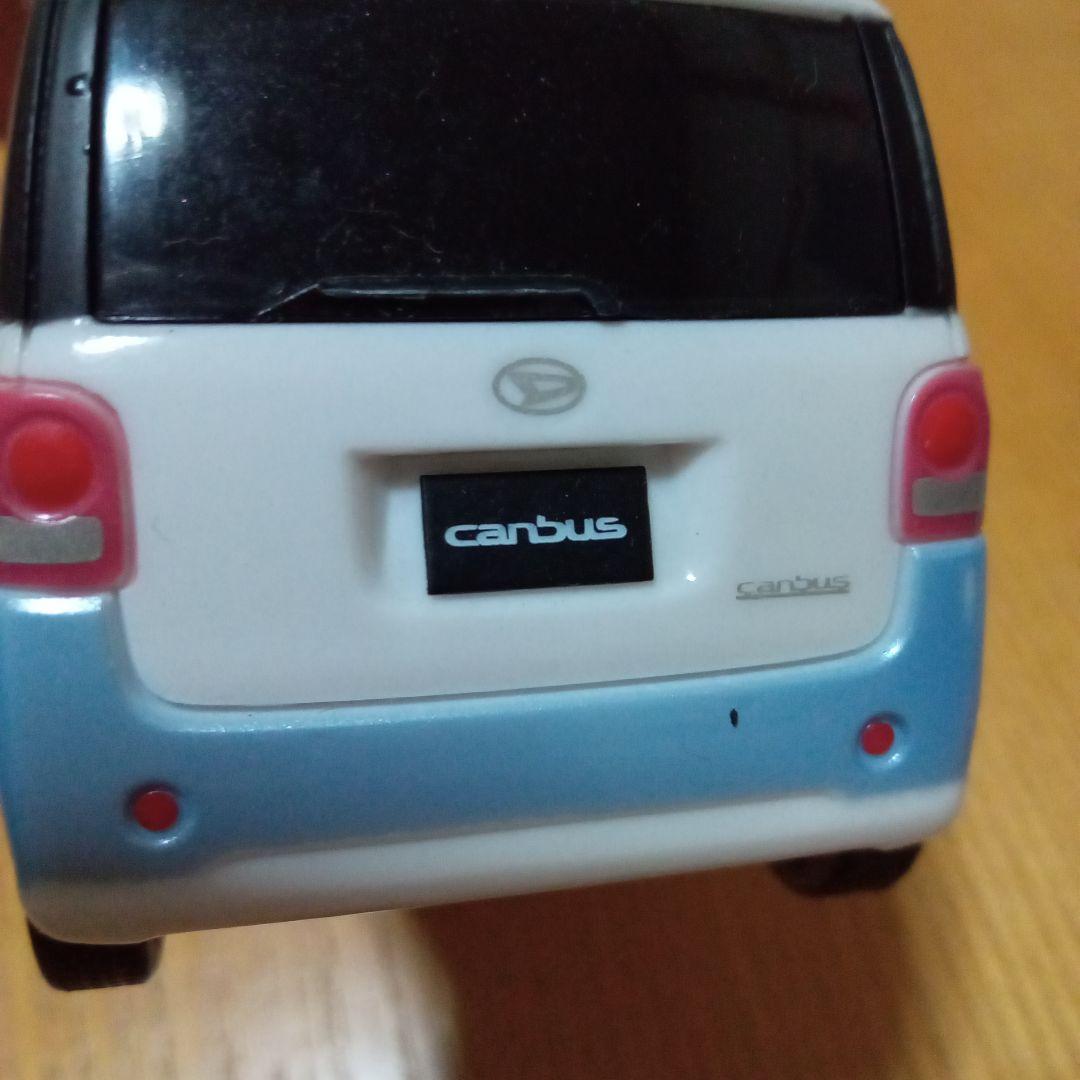 ダイハツ　ムーヴキャンバス　ミニカー　DAIHATSU　キャンバス　水色