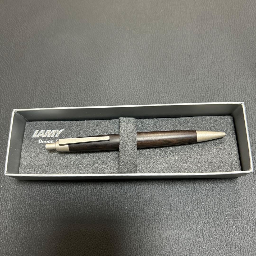 LAMY2000 ブラックウッド ボールペン油性
