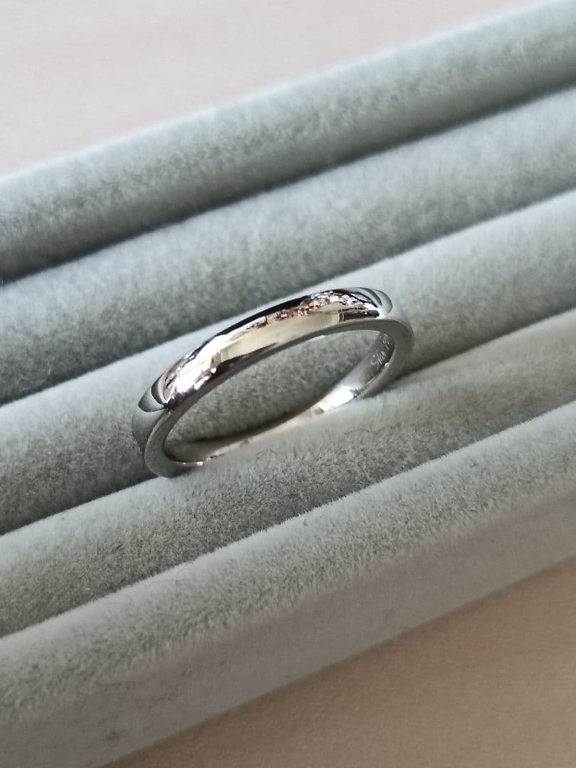 スタージュエリー 9号 プラチナ ハーフエタニティ リング 0.28