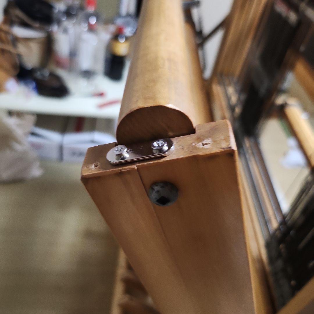 機織り機 ルクルーク社 /60cm 4枚綜絖 / 折り畳み式 説明詳細必読