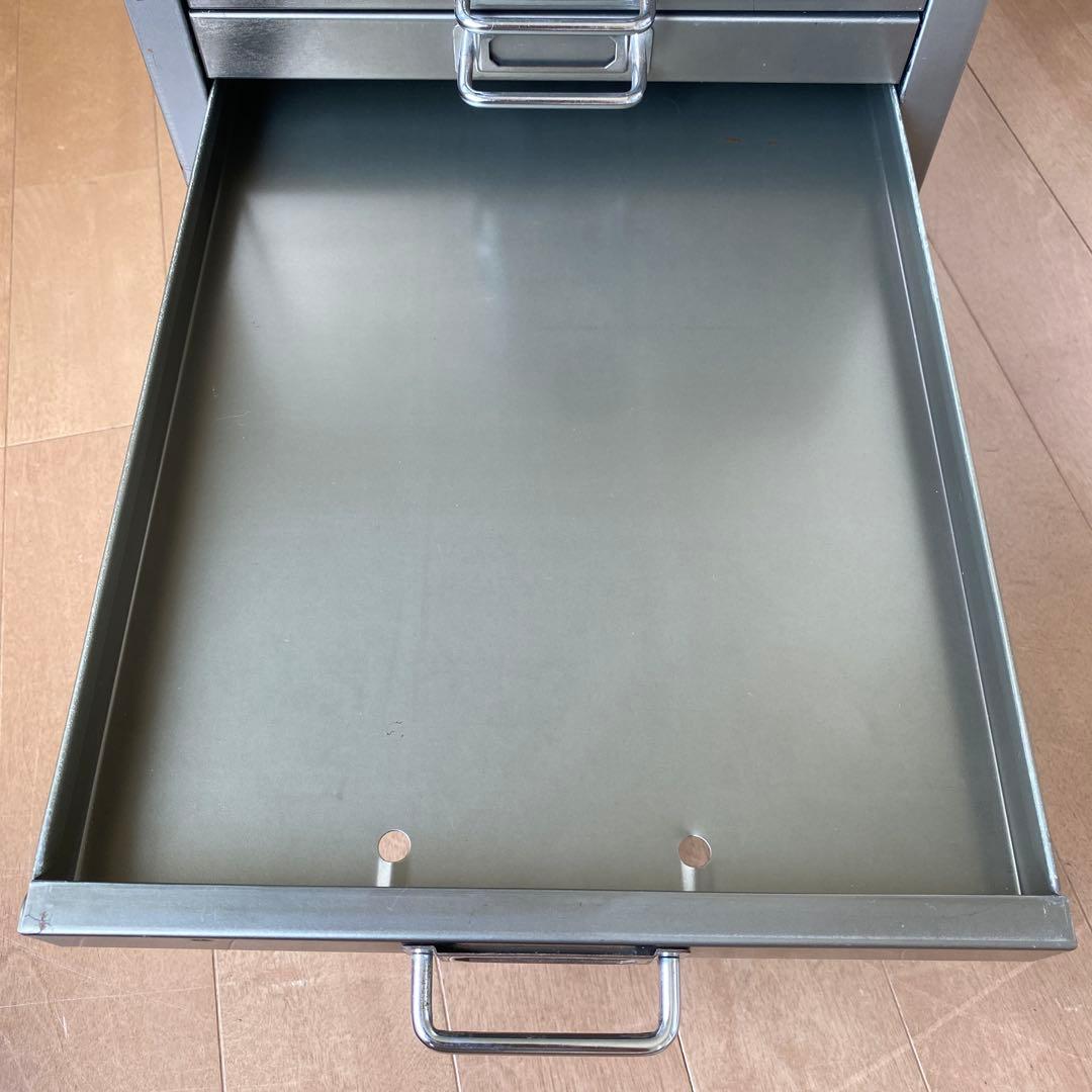 ゾ*ウ様 BISLEY ビスレー A4キャビネット10段 ヴィンテージ