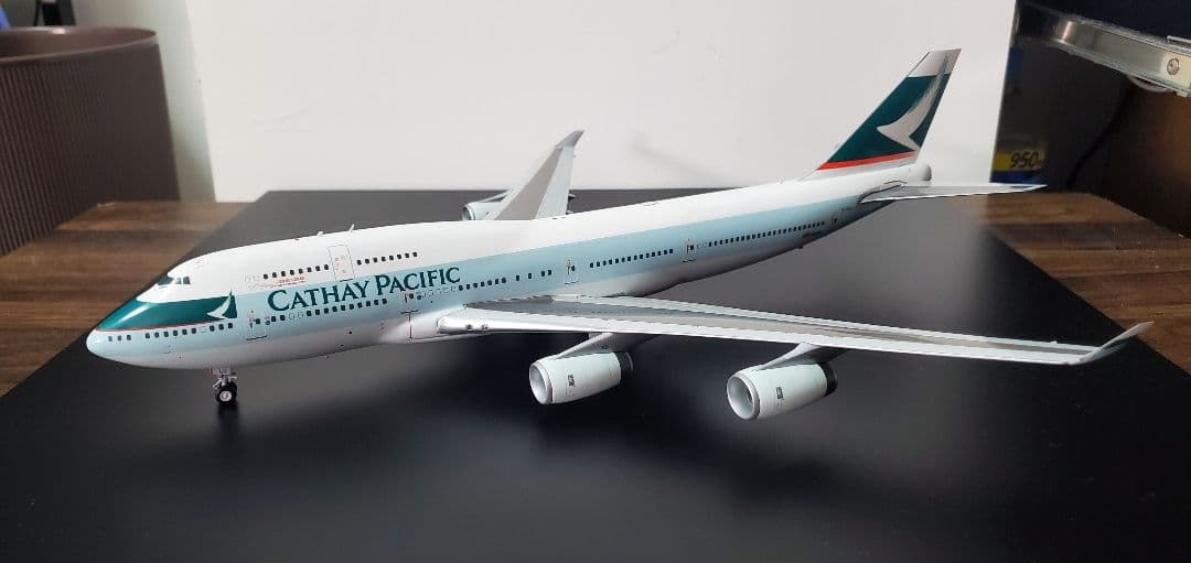 美品 BBOX 1/200 キャセイパシフィック航空 747-400