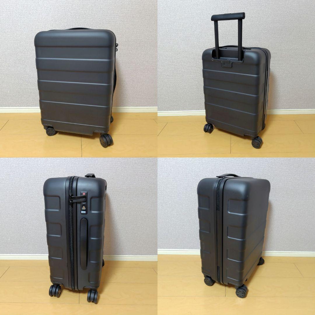 【新品】無印良品 バーを自由に調節できる ハードキャリーケース（36L）