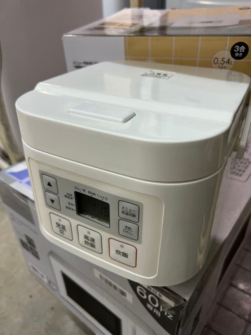 2019年式 3合 0.54L ニトリ マイコン炊飯器 SN-A5