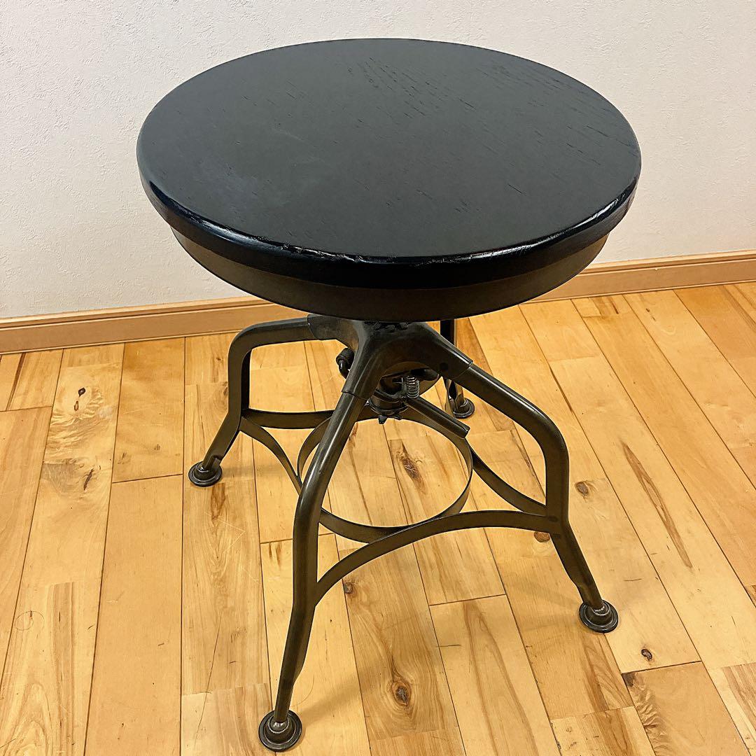 関家具トレドⅡ チェア スウィベル スツール ロー スツール インダストリアル