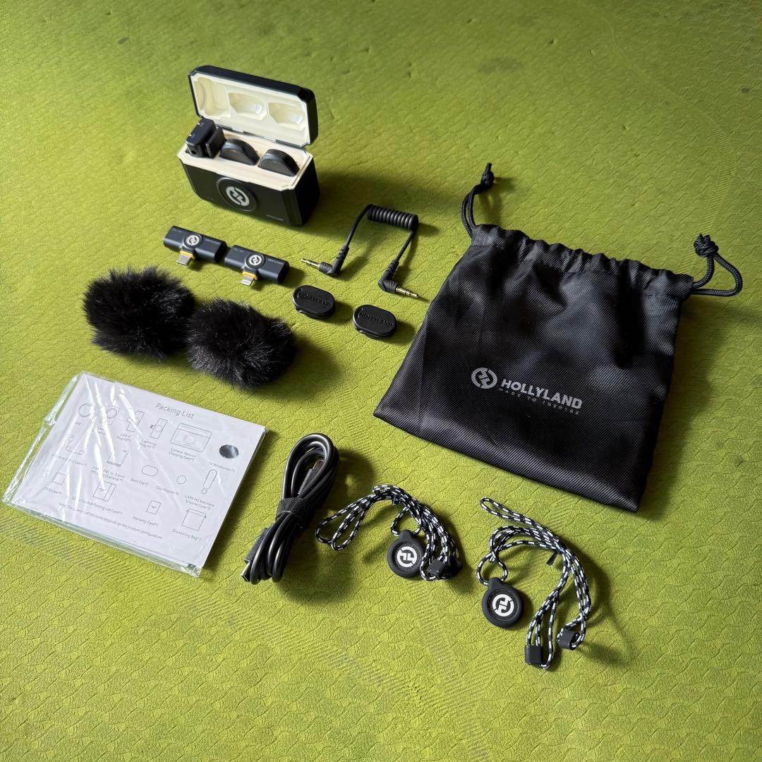 HOLLYLAND LARK M2 ワイヤレスマイクシステム