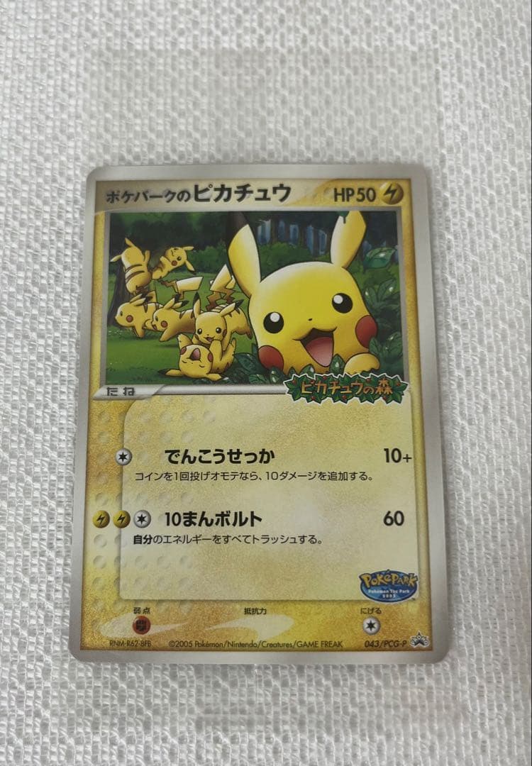 ポケパークのピカチュウ　未開封　プロモ ポケモンカード　ポケパーク　ピカチュウ