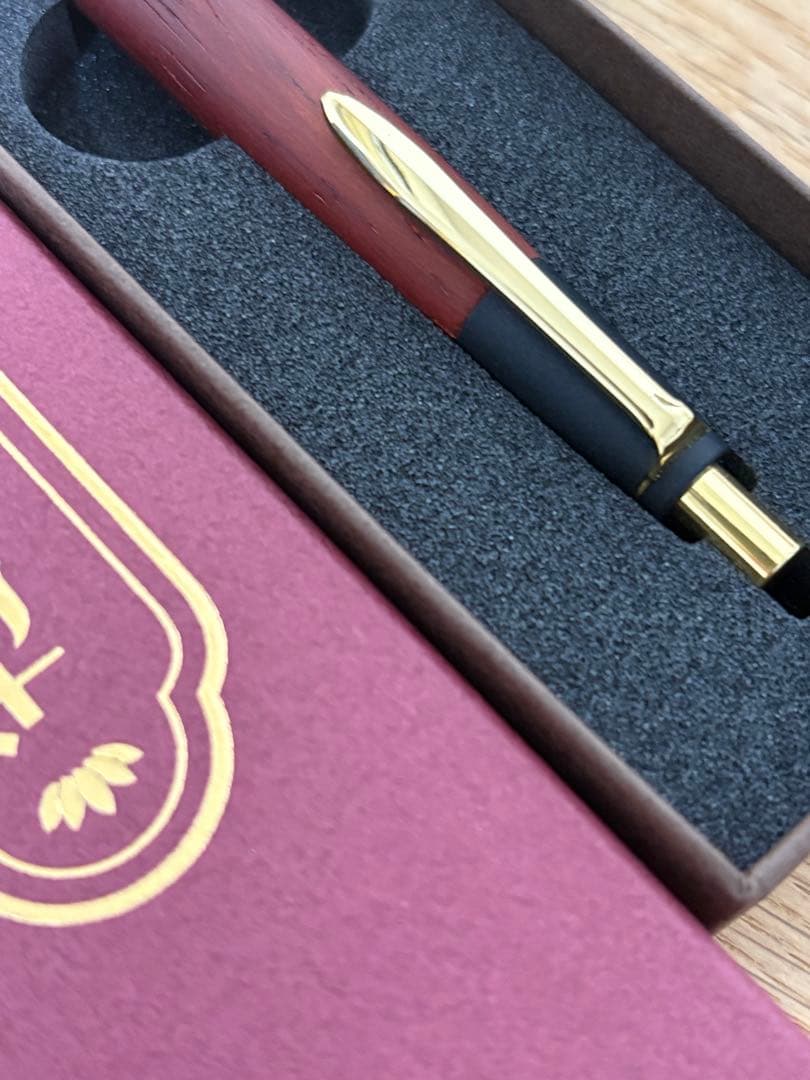 ボナンペン　紅紫檀　シャーペン　真鍮金具　【即購入可能】❗️