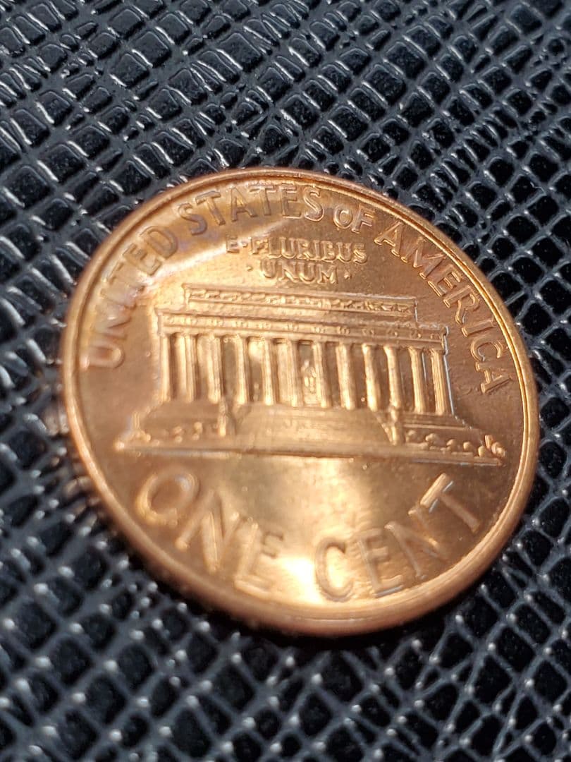 2341.　極美品　エラー　？　1989年　D　リンカーン　1セント　