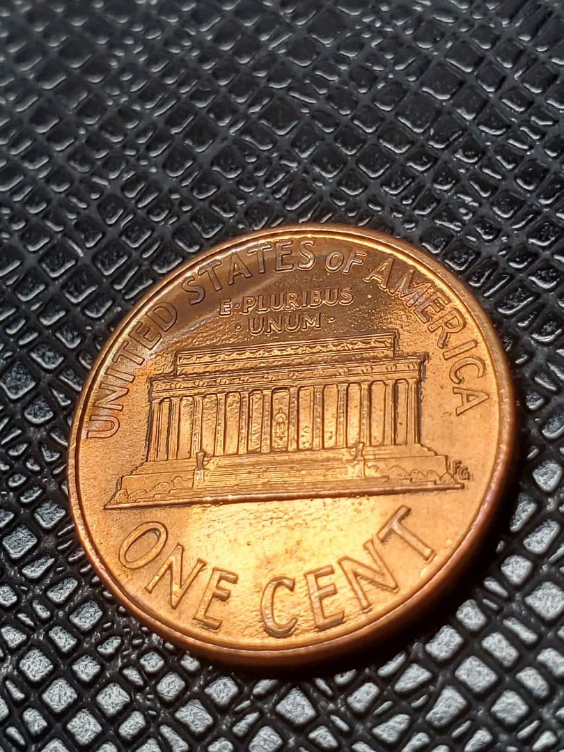 2341.　極美品　エラー　？　1989年　D　リンカーン　1セント　