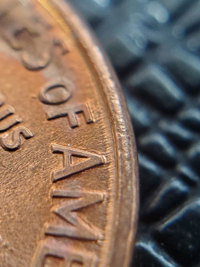 2341.　極美品　エラー　？　1989年　D　リンカーン　1セント　