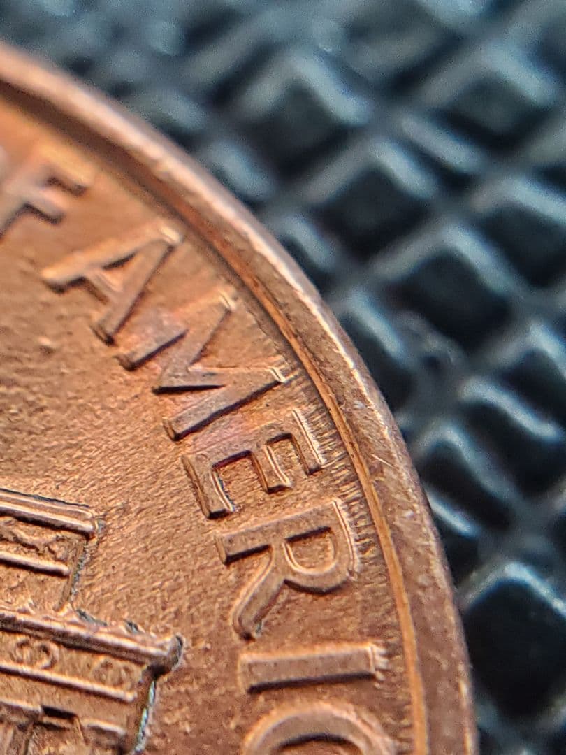 2341.　極美品　エラー　？　1989年　D　リンカーン　1セント　