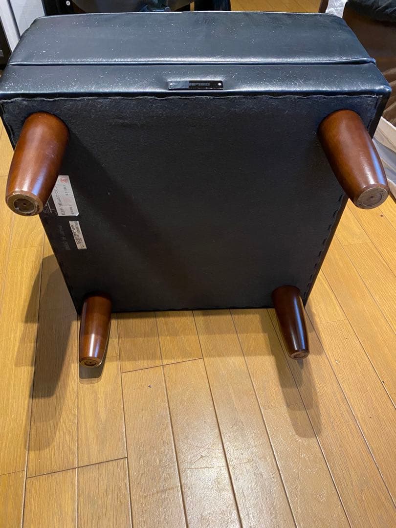 karimoku オットマン X3620GBDK 黒