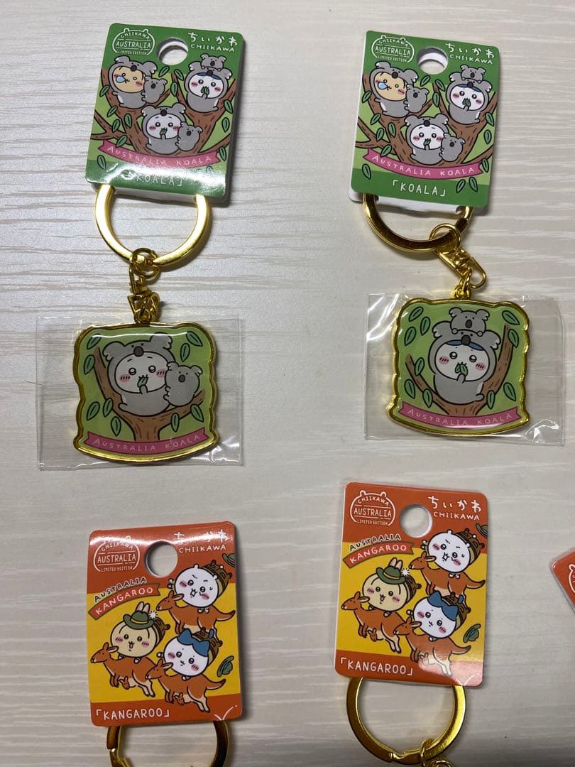 ☆激レア☆ ちいかわ　オーストラリア限定キーホルダー 全種類セット