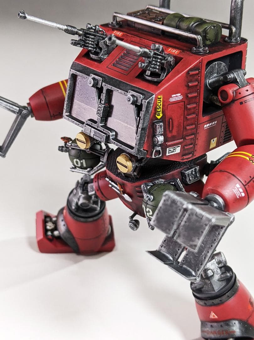 プラモデル　1/100 クラブタイプ（戦闘メカザブングル）組立塗装済