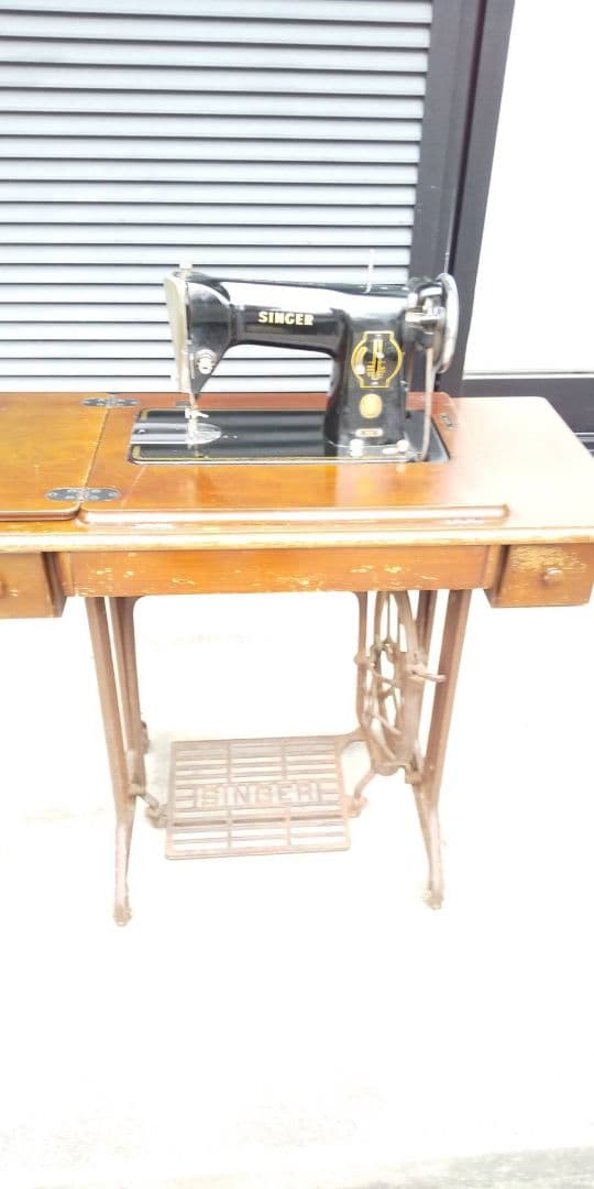 シンガー足踏みミシン(昭和レトロ)
