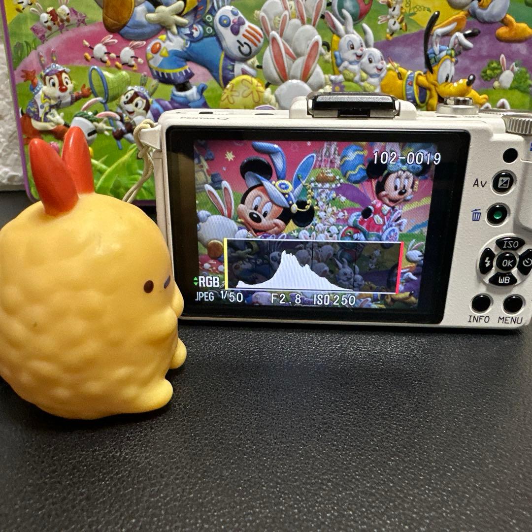 ペンタックスPENTAX Q ホワイト　動作品　中古良品